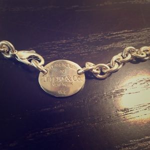 Classic Tiffany’s Choker Tag Necklace